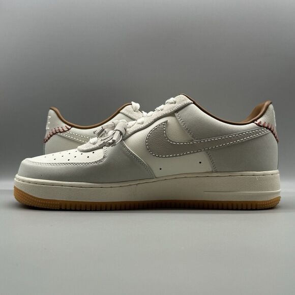 Nike Air Force 1 '07 “Tassels”Light Bone Gum Men’s Size 11.5 HF5697-001 - Picture 6 of 9